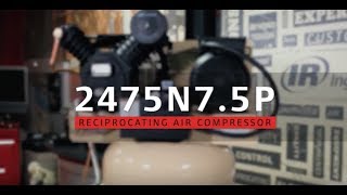 Ingersoll Rand 2475N75P Air Compressor [upl. by Middlesworth]