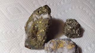 Gold vs Pyrite amp Chalcopyrite [upl. by Edythe717]