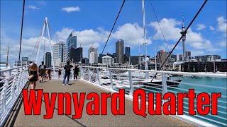 Viaduct Harbour Wynyard Quarter Silo Park Auckland downtown [upl. by Aniad495]