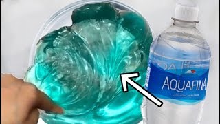 1 INGREDIENT SLIME 💧 ❓ WATER  slime [upl. by Lloyd940]