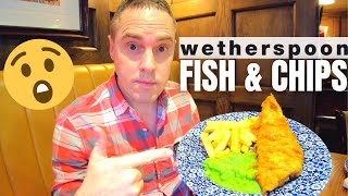 I Try Fish amp Chips At Wetherspoons  OMG [upl. by Ignace]