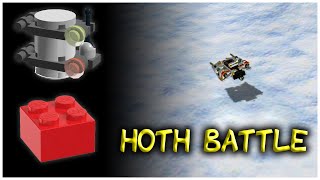 LEGO Star Wars The Complete Saga  HOTH BATTLE  Minikits amp Red Power Brick [upl. by Singer]