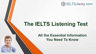 The IELTS Listening Test – All the Essential Information You Need To Know [upl. by Harlamert]