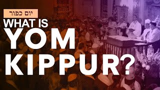 What is Yom Kippur The Jewish High Holiday [upl. by Natka]