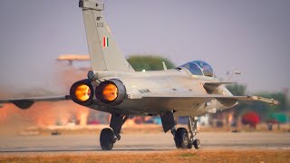 CRAZIEST RAFALE TAKEOFF  Indian Air Force 4K [upl. by Ahsa]