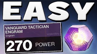 Destiny 2  EASY POWERFUL ENGRAMS METHOD [upl. by Neelrahs]