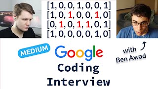 Medium Google Coding Interview With Ben Awad [upl. by Ihcalam]