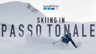 GoPro Amazing Powder Skiing in Passo Tonale [upl. by Adnohsirk145]