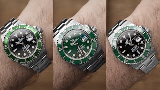 Which Rolex Submariner is best Kermit or Hulk [upl. by Salkcin]