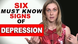 The 6 Must Know Signs of Depression [upl. by Marika]