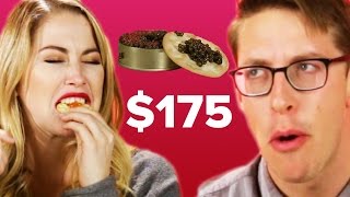 People Guess Cheap Vs Expensive Caviar [upl. by Ummersen]