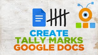 How to Make Tally Marks in Google Docs [upl. by Iila]