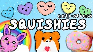 SQUISHIES KAWAII ANTISTRESS DIY [upl. by Claudius]