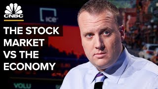 The Difference Between The Stock Market And The Economy [upl. by Sukramal]