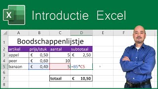 Introductie Excel Nederlands [upl. by Linda527]