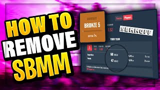 How to REMOVE SBMM in warzone BROKEN sbmmoff Bot Lobby Method [upl. by Meikah]