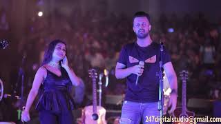 ATIF ASLAM  NEHA KAKKAR LIVE IN HOUSTON 2018 Dil Diyan Gallan  Subscribe  Like 👍  Share [upl. by Howlan]