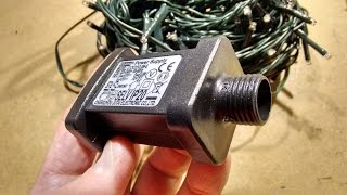 Inside a Jutai Xmas lighting power supply [upl. by Seligmann]