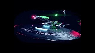 Star Trek Discovery  Lorca USS Discovery And USS Gagarin vs Klingons Destroyer Ships Battle Scene [upl. by Ainesy]