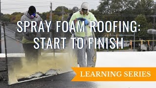 Spray Polyurethane Foam Installation  Setup to Completion Parma OH [upl. by Fritts]