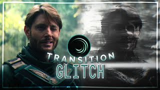 Glitch transition tutorial Alight motion Preset [upl. by Enaitsirhc255]