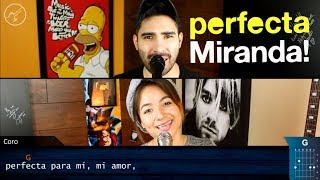 Perfecta  Miranda  Cover Acustico  Christianvib Ft Nana Mendoza [upl. by Laubin7]