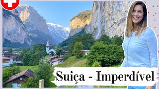 Lugares mais lindos do MUNDO  Roteiro de viagem por Interlaken na Suiça [upl. by Riek]