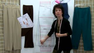 How to Pants Pattern Designing Tutorial [upl. by Koblas]