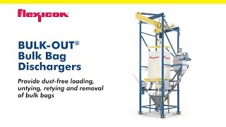 BULKOUT® Bulk Bag Dischargers from Flexicon [upl. by Olag]