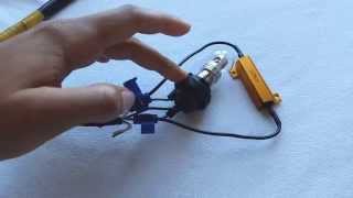 DIY  How to Install LED Blinker  Turn Signal Resistors  Enlight Tutorial [upl. by Occor]