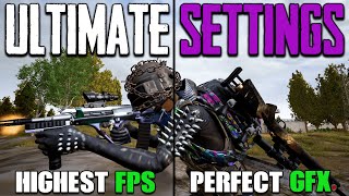 ULTIMATE PUBG SETTINGS GUIDE 2025  HIGHEST FPS BEST GRAPHICS  FULL COMPARISON  PUBG FREE TO PLAY [upl. by Marja418]