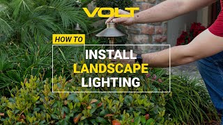 How to Install Low Voltage LED Landscape Lighting  Easy DIY Guide [upl. by Nnaerb]