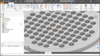 Autodesk Inventor  Szyk komponentów oparty o szyk z części [upl. by Terryn]