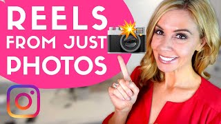 Make An Instagram Reel With JUST STILL PHOTOS Instagram Reel Hack [upl. by Gemperle89]