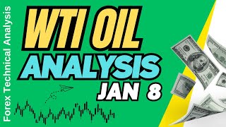 Crude Oil WTI Technical Analysis for January 8 2025 [upl. by Chester352]