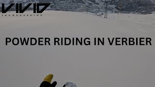 POWDER RIDING IN VERBIER [upl. by Moll941]