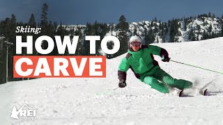 How to Carve Skis  Take Your Skiing to the Next Level  REI [upl. by Abehsat]