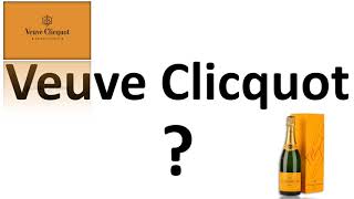 How to say Veuve Clicquot CORRECTLY French Champagne Pronunciation [upl. by Naujet785]