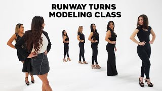 Modeling Class  Learn Catwalk  How To Walk The Runway Like A Model [upl. by Aridni]