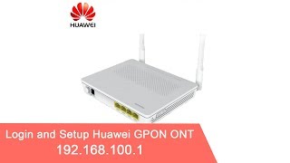 How to login and setup HUAWEI GPON ONT Modem for FTTH  NETVN [upl. by Nueovas591]