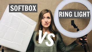 Softbox vs Ring Light [upl. by Toback]