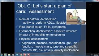 Nursing Fundamentals F18 Mobility [upl. by Destinee]