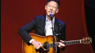 Lyle Lovett performs quotStep Inside This Housequot at The CT Forum [upl. by Atiuqad]