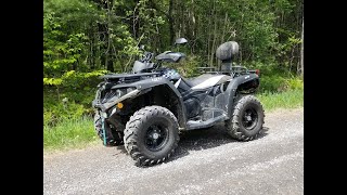 CFMOTO CFORCE 500 2 UP ATV  Walkaround [upl. by Hedi597]