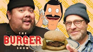 Bobs Burgers TasteTest with H Jon Benjamin  The Burger Show [upl. by Ydnab]