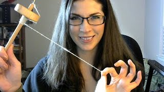 Basic Drop Spindle Tutorial [upl. by Anitreb999]