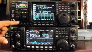 Icom 7600 Vs Ic756 Pro III Part 1 Construction and Layout [upl. by Terrijo336]