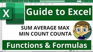 Beginners Guide to Excel Functions and Formulas [upl. by Shaum]