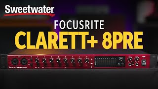 Focusrite Clarett 8Pre USBC Audio Interface Overview [upl. by Kinney]