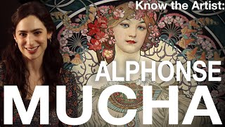 Know the Artist Alphonse Mucha [upl. by Enixam543]